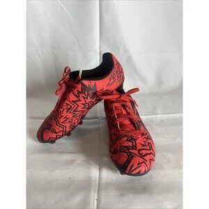 Puma Tacto II FG/AG Jr Red Black Soccer Cleats Shoes 106704-05 Size 2 Youth
